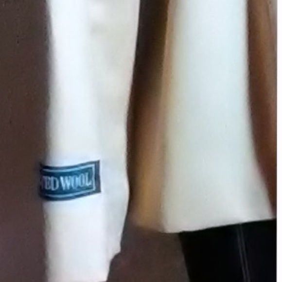 Sag Harbor New Beige Wool Blazer Size 18 - Picture 6 of 6